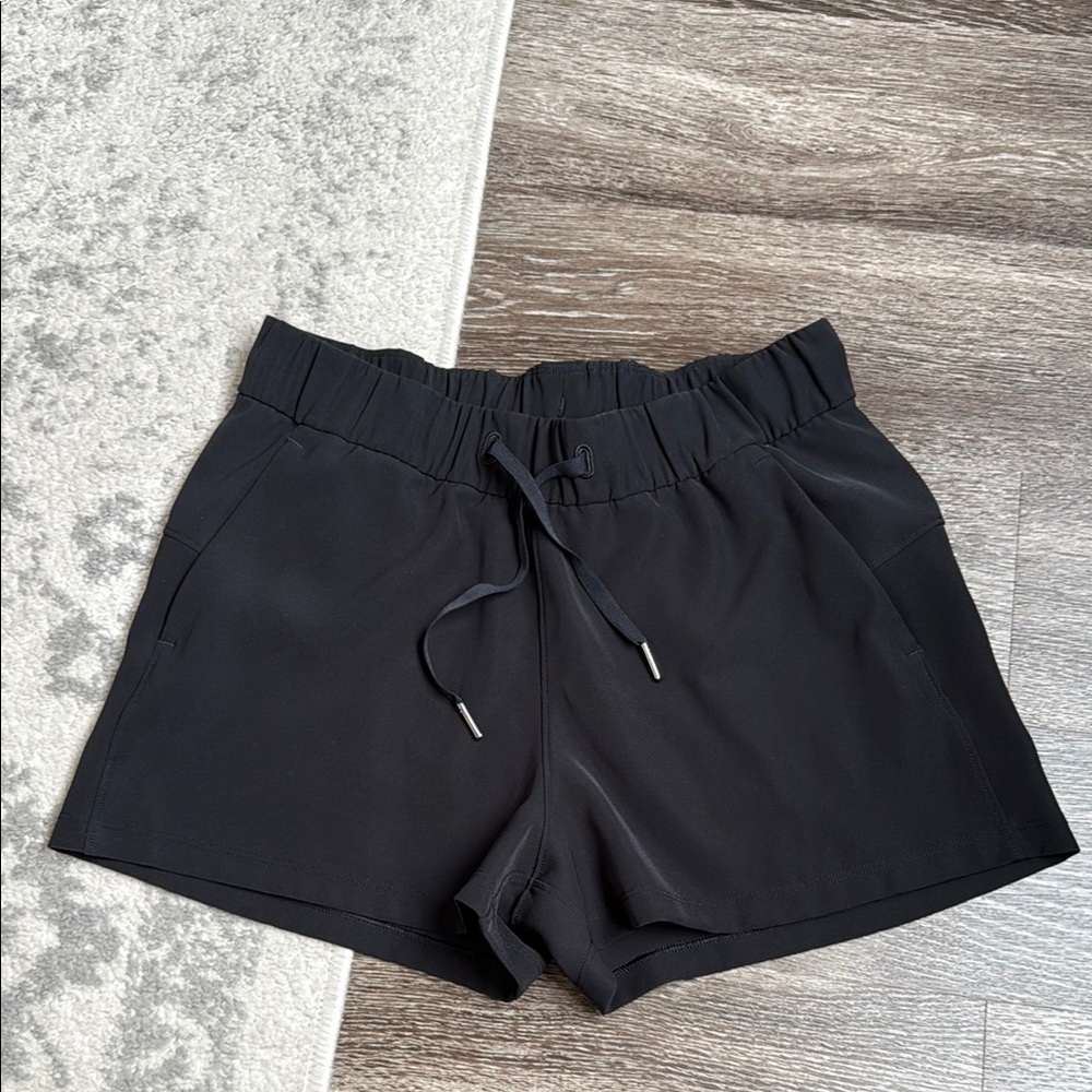 Lululemon Black Women's Drawstring Shorts